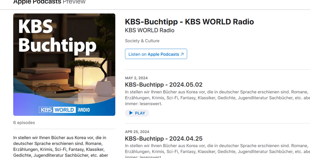 KBS-Buchtipp zu 