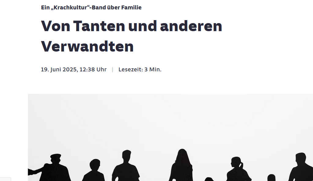 Neue Krachkultur in der SZ besprochen