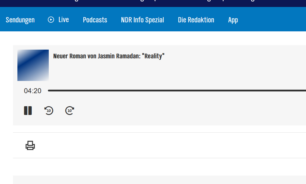Jasmin Ramadans neuer Roman 